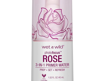 WET N WILD - Photo Focus 3-in-1 Primer Water Rose Addiction - 1.52 fl oz (45 ml) Sale