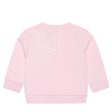 Balmain Baby Embroidered Logo Pink Sweatshirt Online Sale