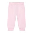 Balmain Baby Embroidered Logo Pink Jogging Bottoms For Cheap