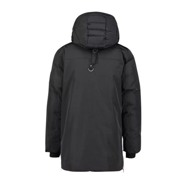 Moose Knuckle Granite Peak Black Parka For Cheap