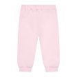 Balmain Baby Embroidered Logo Pink Jogging Bottoms For Cheap