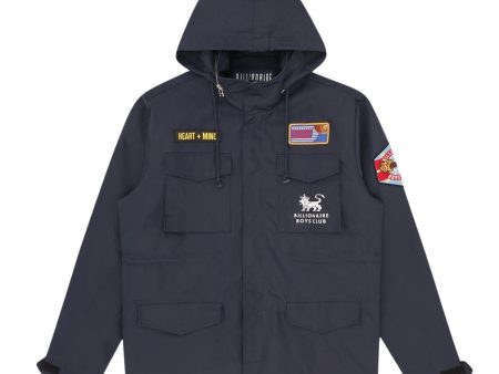 Billionaire Boys Club M65 Military Navy Jacket For Sale