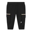 BOSS Baby Black Cargo Jogging Trousers Online now