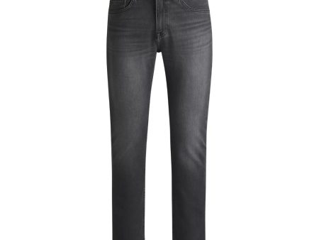 BOSS Delaware BO Universe Slim Fit Grey Denim Jeans For Discount