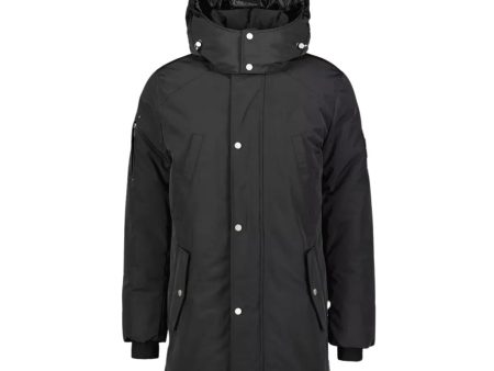 Moose Knuckle Granite Peak Black Parka For Cheap