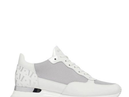 Mallet London Popham White Chrome Trainers Online Hot Sale