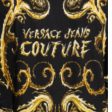 Versace Jeans Couture Chrome Couture Black Polo Shirt Hot on Sale