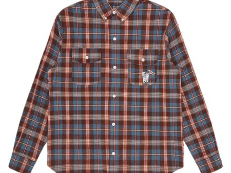 Billionaire Boys Club Brown Check Shirt Online