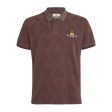 Vivienne Westwood All-Over Orb Logo Khaki Brown Classic Polo Shirt Supply