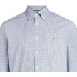 Tommy Hilfiger Tartan Check Deep Indigo Shirt Hot on Sale