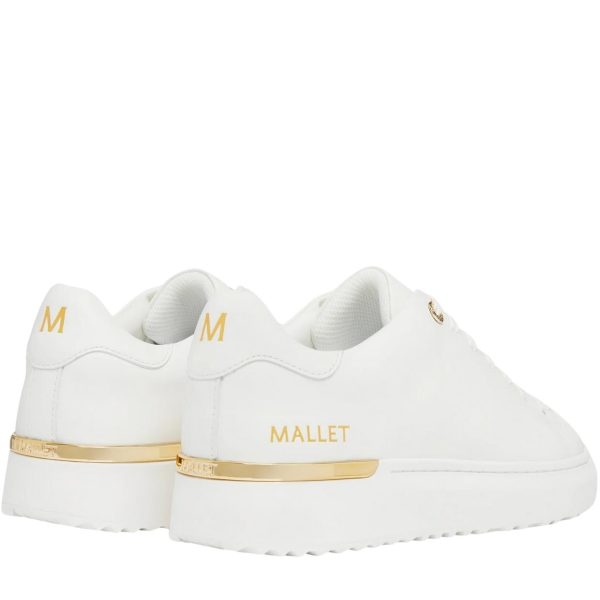 Mallet London GRFTR Lite White Gold Trainers For Sale