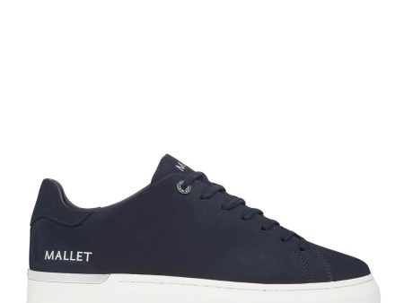 Mallet London GRFTR Lite Navy Sliver Trainers on Sale