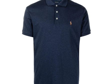 Polo Ralph Lauren Embroidery Logo Spring Navy Polo Shirt Fashion