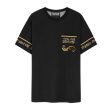 Versace Jeans Couture Chrome Couture Black T-Shirts Fashion