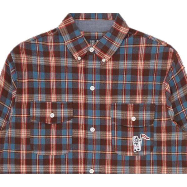 Billionaire Boys Club Brown Check Shirt Online