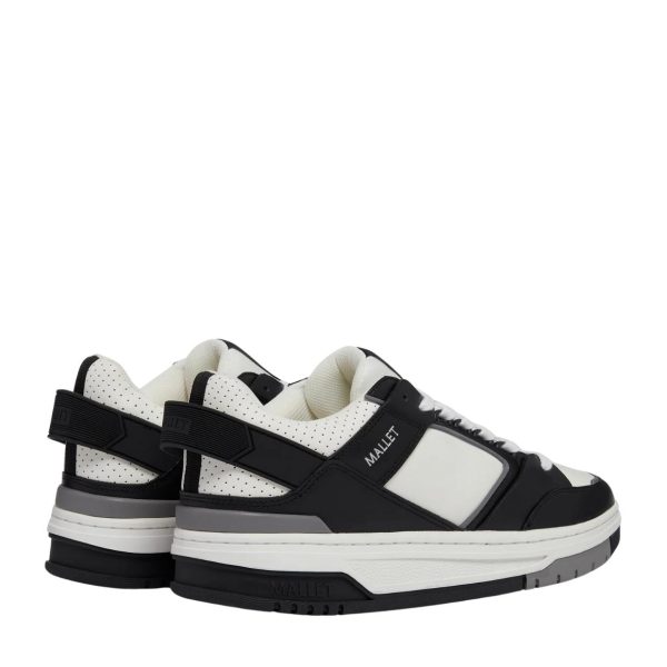 Mallet London Compton Black White Trainers Online Sale