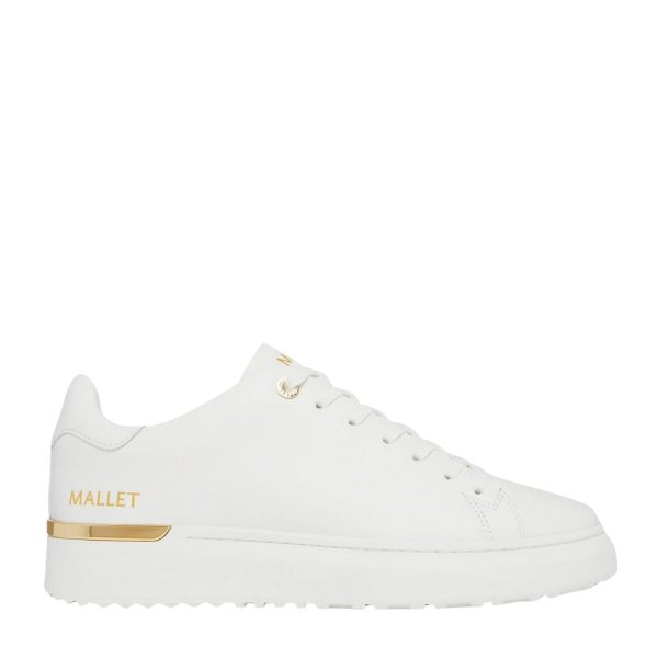 Mallet London GRFTR Lite White Gold Trainers For Sale