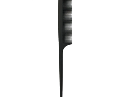 Black Carbon Fibre Tail Comb High Heat Resistance Supply