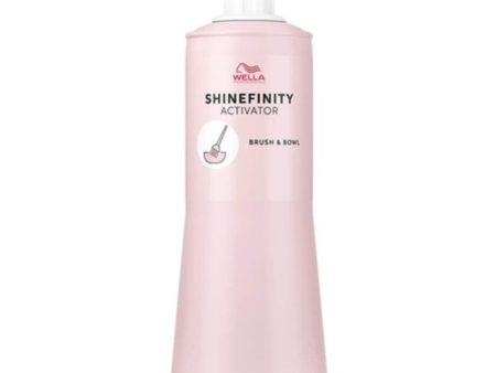 Wella Shinefinity Activator For Brush & Bowl 2% 1000ml Sale