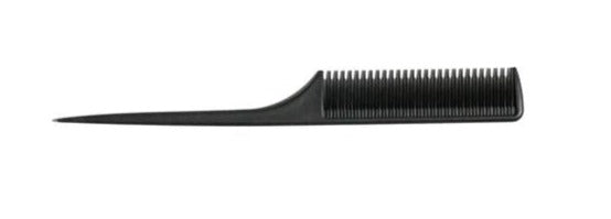 Black Carbon Fibre Tail Comb Fashion