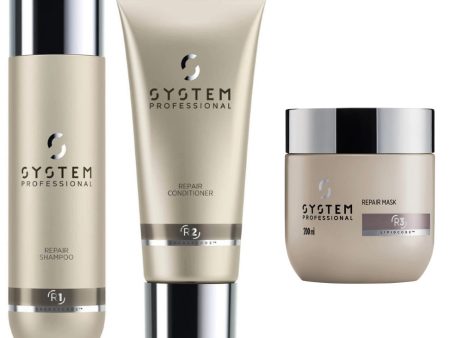 System Professional Repair Shampoo 250mL Conditioner 200ml Mask 200ml Online now