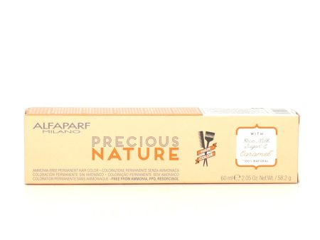 Alfaparf Precious Nature Permanent Hair with Rice Milk, Sugar & Caramel 2.05 oz on Sale