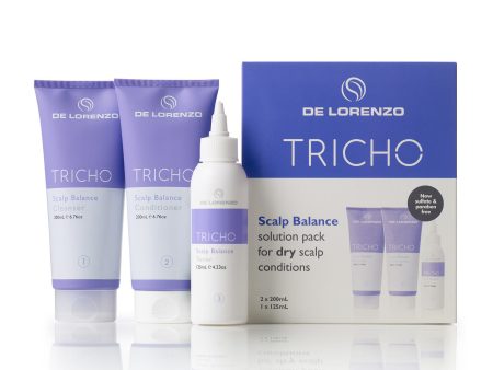 De Lorenzo Tricho Series Solution Scalp Balance Trio Pack on Sale