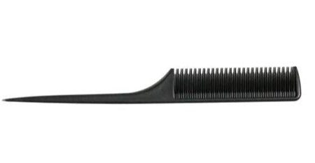 Black Carbon Fibre Tail Comb 230mm For Discount