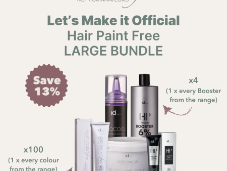 idHAIR Hair Paint Free – Large Colour Bundle - Opening Deal For Cheap