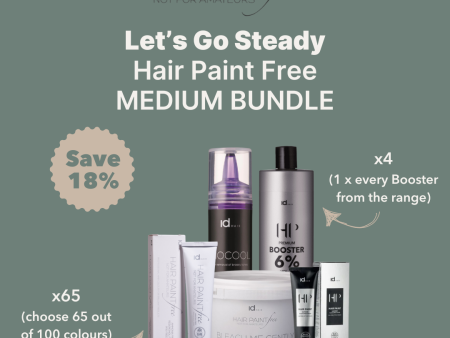 idHAIR Hair Paint Free – Medium Colour Bundle - Opening Deal Hot on Sale