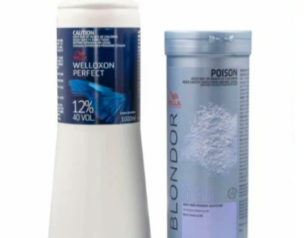 Wella Blondor Lightening Powder (400g) and 12% Developer For Discount