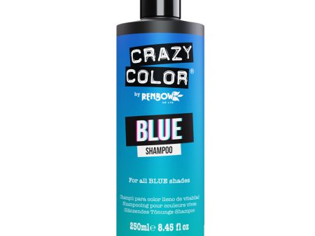 Crazy Color - Shampoo - BLUE - 250ml on Sale