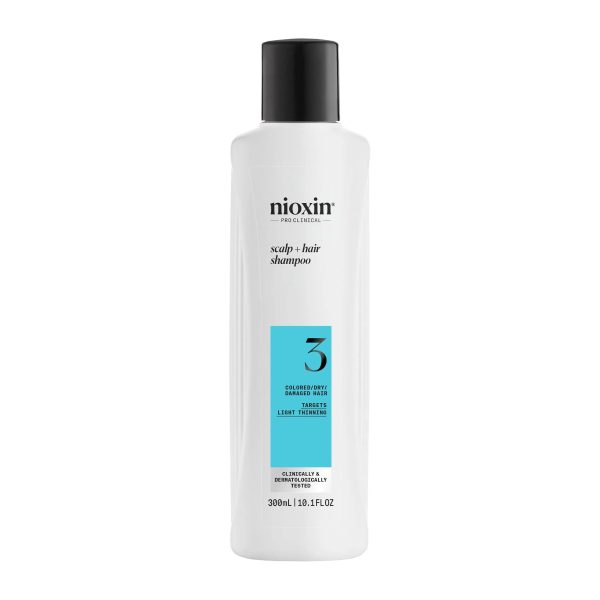 Nioxin PRO CLINICAL Scalp + Hair Thickening System 3 Shampoo & Conditioner 300ml Duo Discount