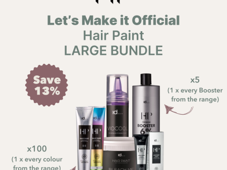 idHAIR Hair Paint – Large Colour Bundle - Opening Deal Cheap