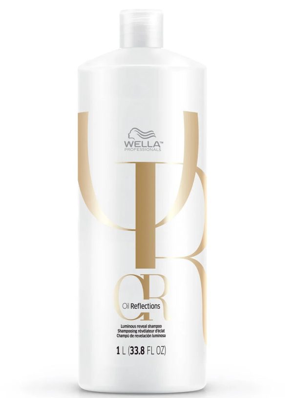 Wella Oil Reflections Luminous Shampoo 1000ml & Reboost Mask 500ml Duo Fashion