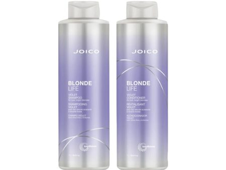 Joico Blonde Life Violet Shampoo and Conditioner Duo 1000ml Hot on Sale