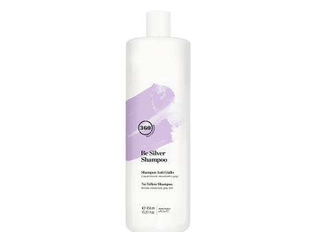 360 Be Silver Shampoo 450ml For Discount