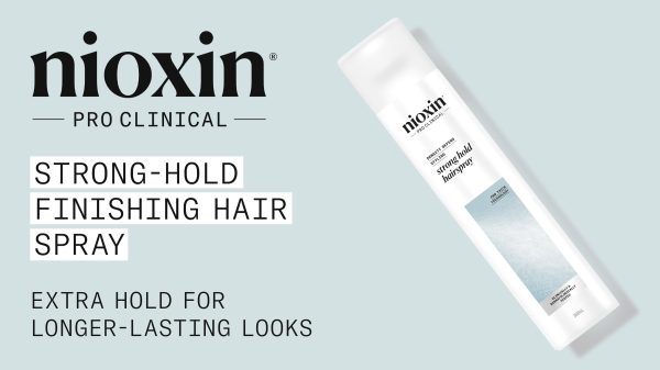 Nioxin PRO CLINICAL Strong Hold Hairspray 300ml Online Hot Sale