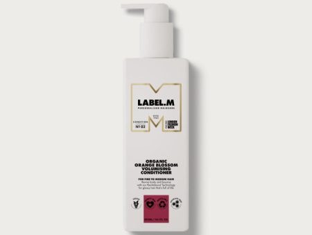 LABEL.M Organic Orange Blossom Volumising Conditioner  300ml Supply