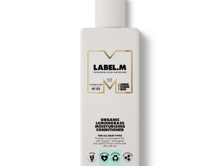 LABEL.M Organic Lemongrass Moisturising Conditioner 300ml Supply