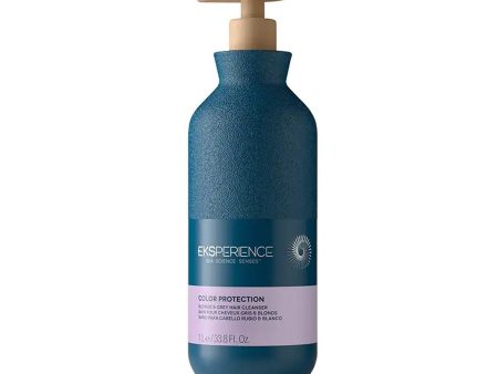 Revlon Professional Eksperience Color Protection Blonde & Grey Cleanser 1000ml For Cheap