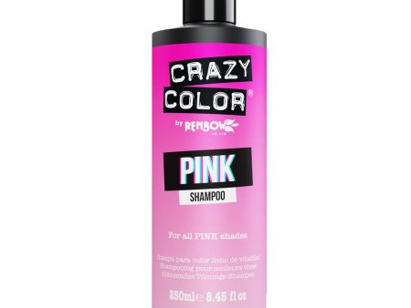 Crazy Color - Shampoo - PINK - 250ml Online Hot Sale