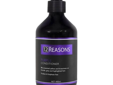 12 Reasons Purple Conditioner 400ml Hot on Sale