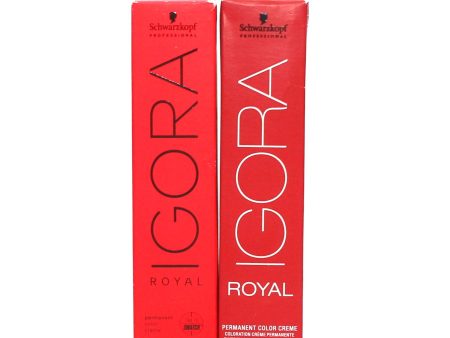 Schwarzkopf Igora Royal Permanent Color Creme 2.1 oz For Sale