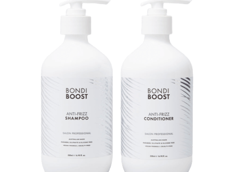 BondiBoost Anti-Frizz Shampoo & Conditioner 500ml Cheap