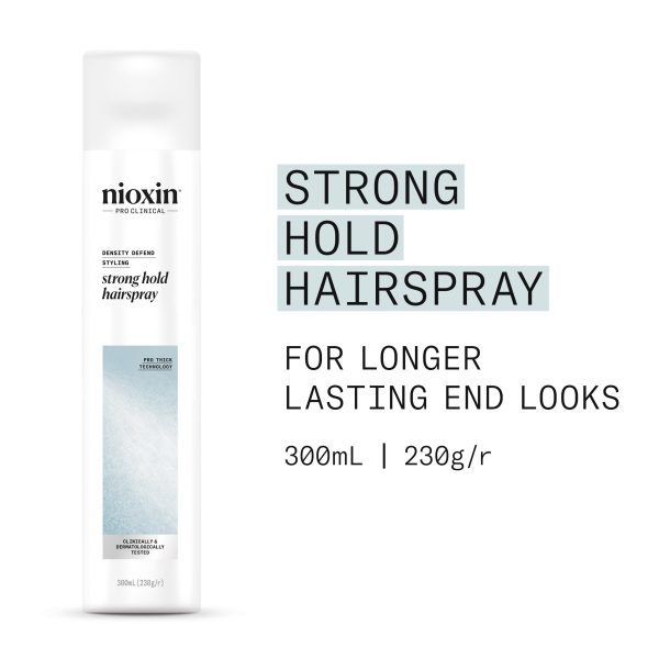 Nioxin PRO CLINICAL Strong Hold Hairspray 300ml Online Hot Sale