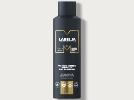 LABEL.M Fashion Edition Brunette Dry Shampoo 200ml For Sale