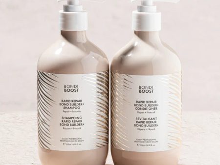 Bondi Boost Rapid Repair Bond Builder Shampoo & Conditioner 500ml Duo Discount