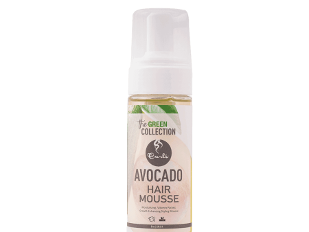 Curls The Green Collection Avocado Hair Mousse 236ml Supply