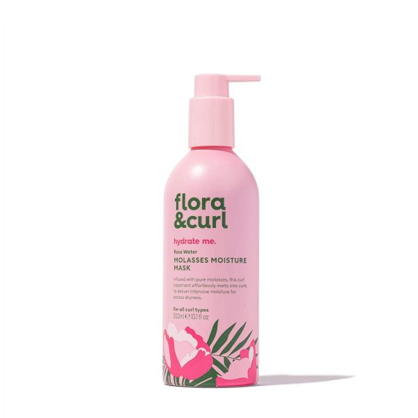 Flora & Curl Rose Water Molasses Moisture Mask 300ml For Sale